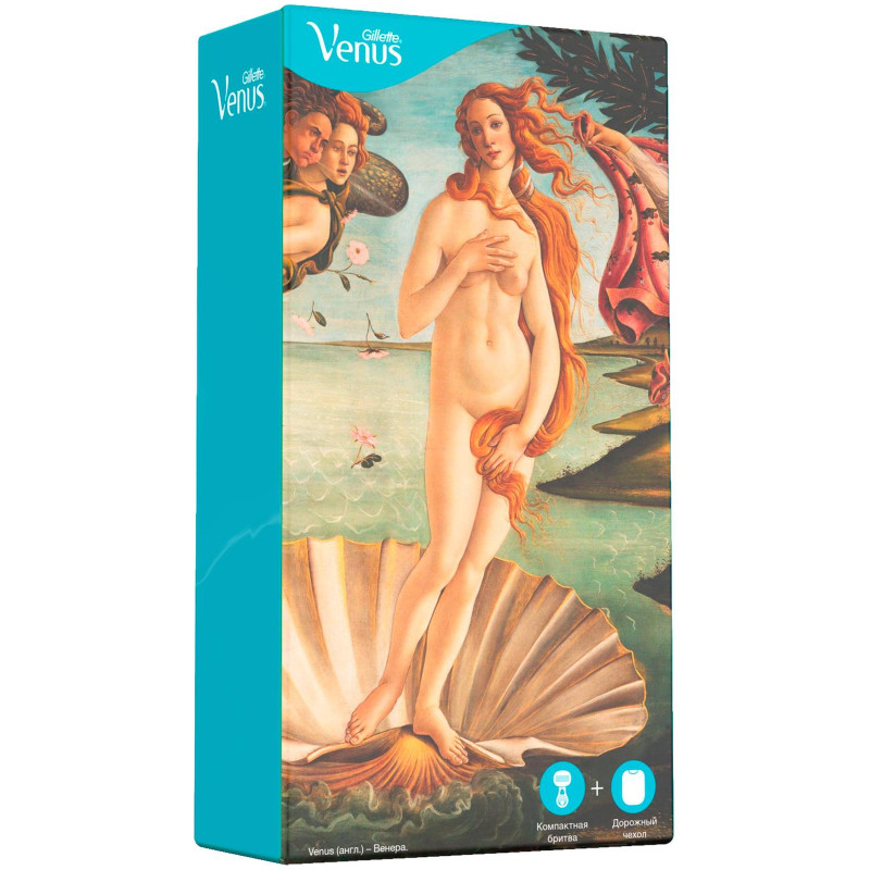 Подарочный набор Venus Snap Embrace компактная Бритва с 1 сменной кассетой — фото 2