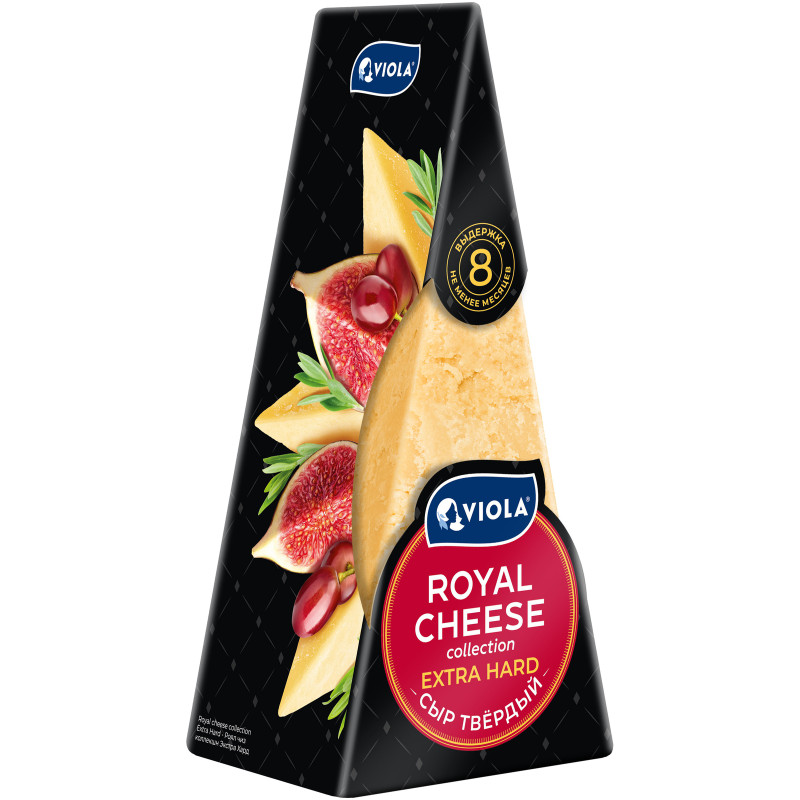 Сыр Viola Royal cheese collection Extra Hard твердый 40%, 200г — фото 2