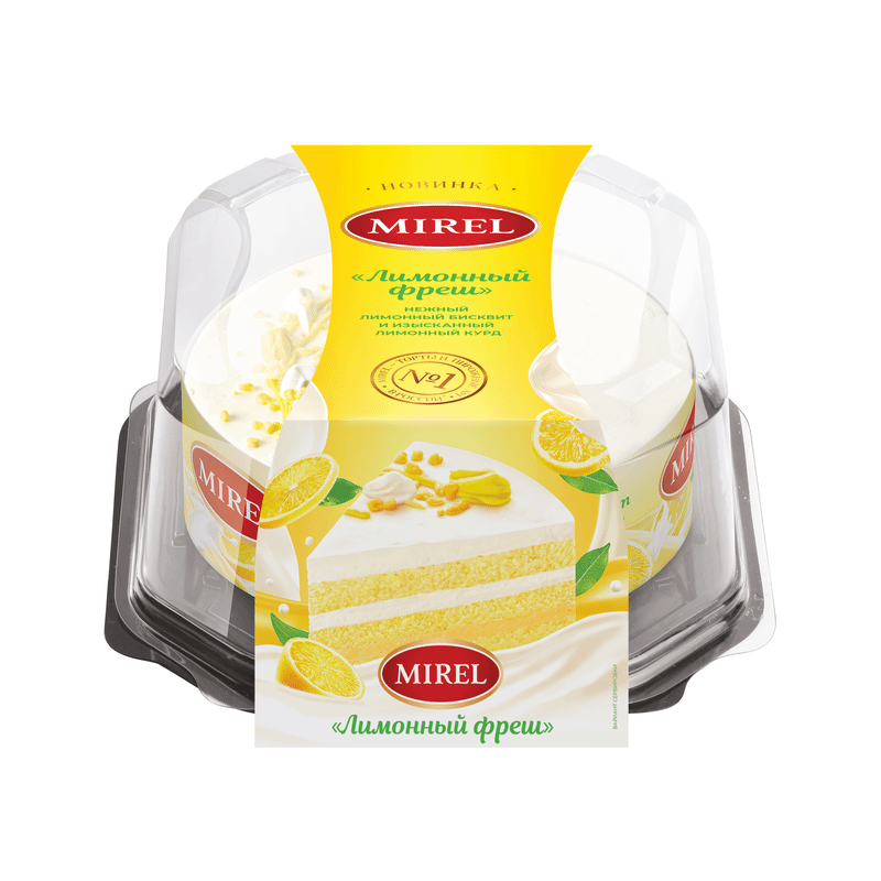 Торт Mirel Лимонный Фреш, 600г — фото 5