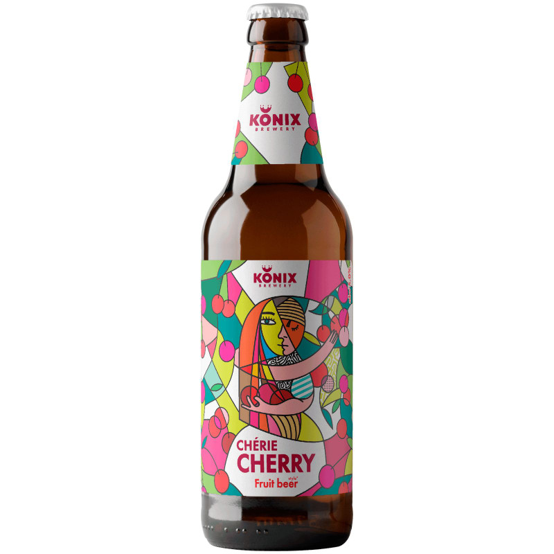 Напиток пивной Cherie Cherry пастеризованный 5%, 450мл