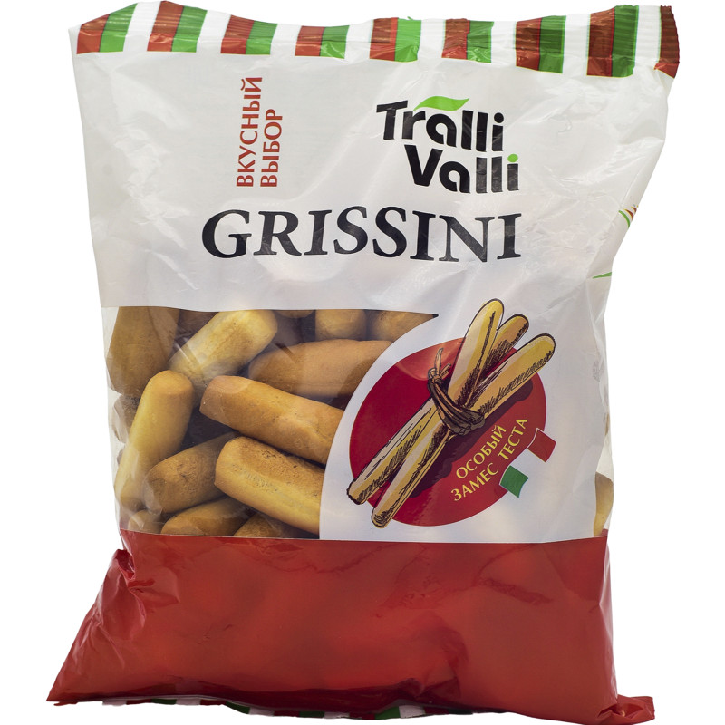 Хлебные палочки Tralli Valli Grissini, 150г