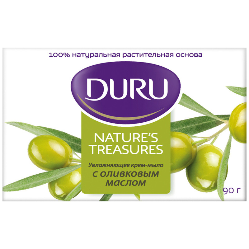 Крем-мыло Duru Natures Treasures Оливковое масло, 90г
