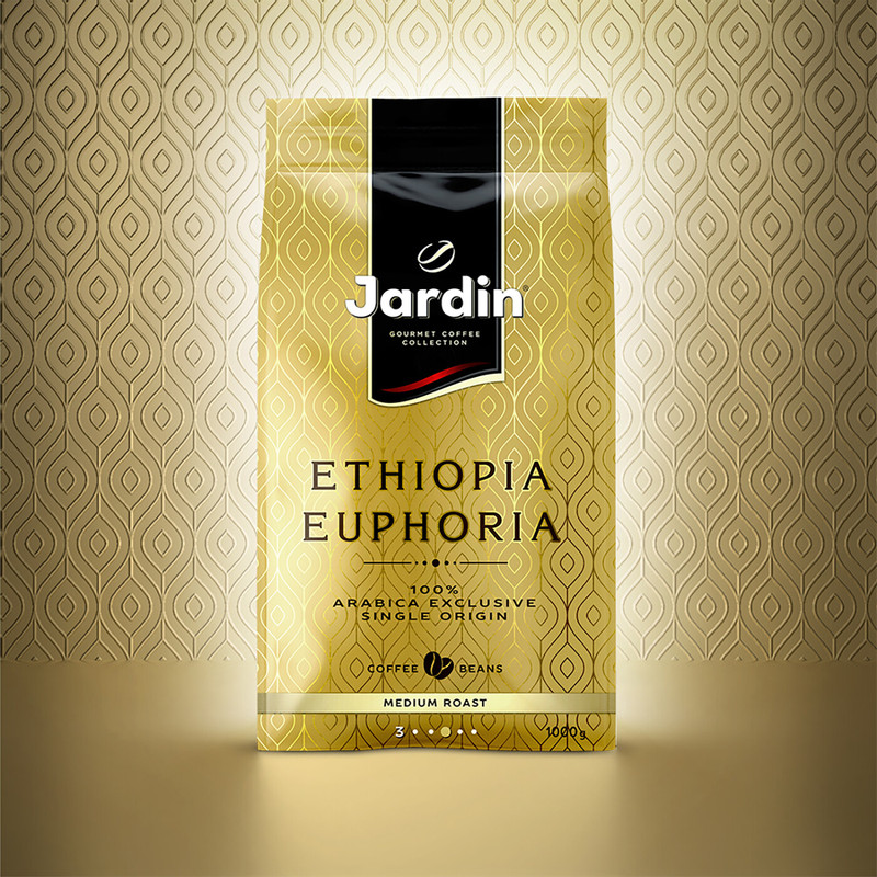 Кофе Jardin Ethiopia Euphoria жареный в зёрнах, 1кг — фото 3