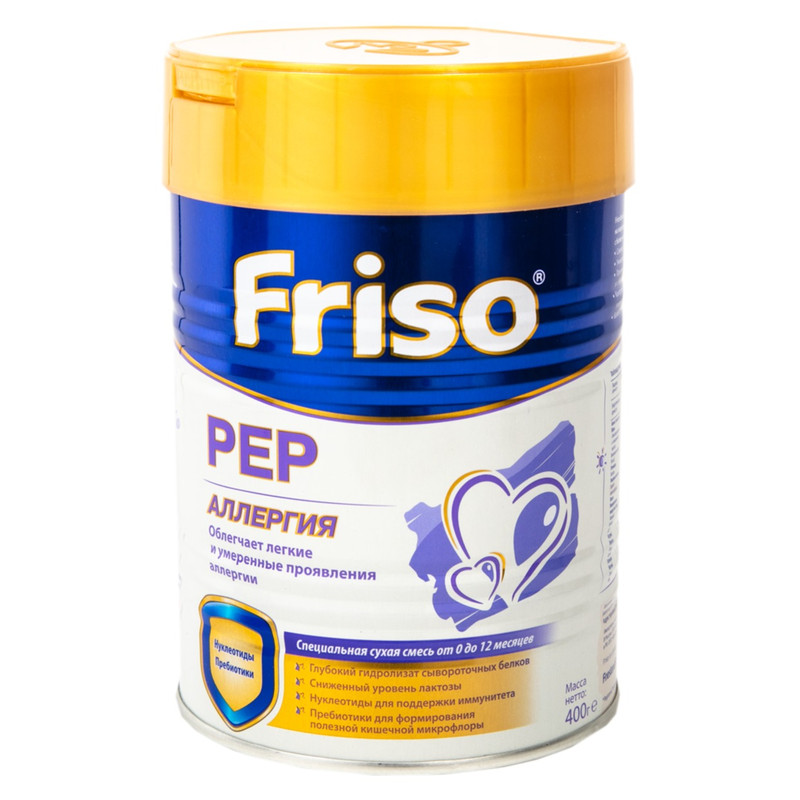 Смесь Friso Pep сухая инстантная с 0 до 12 месяцев, 400г — фото 1