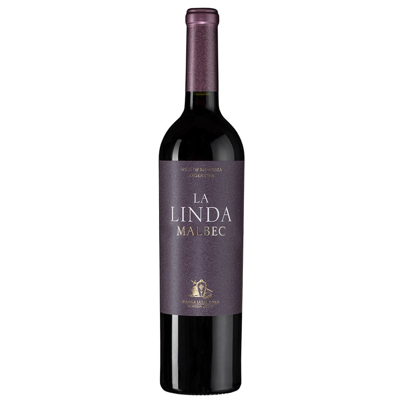 Вино Luigi Bosca Malbec La Linda 2019 красное сухое 13.6%, 750мл