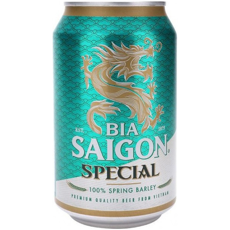 Пиво Saigon Special светлое фильтрованное 4.9%, 330мл