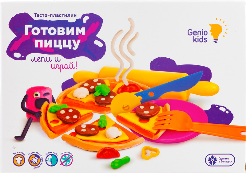 Набор для лепки Genio Kids Готовим пиццу TA1009 — фото 7