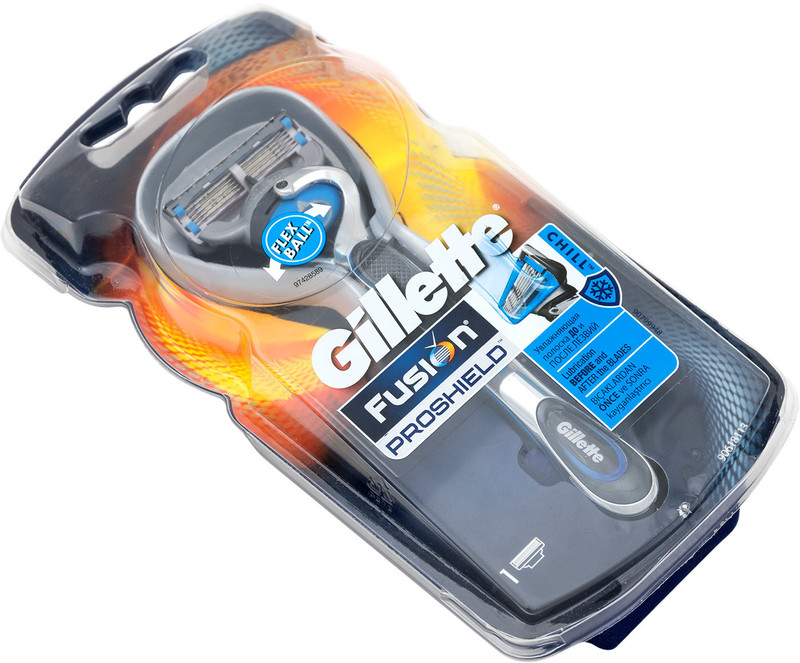 Бритва безопасная Gillette Fusion Proshield Chill со сменными кассетами — фото 2