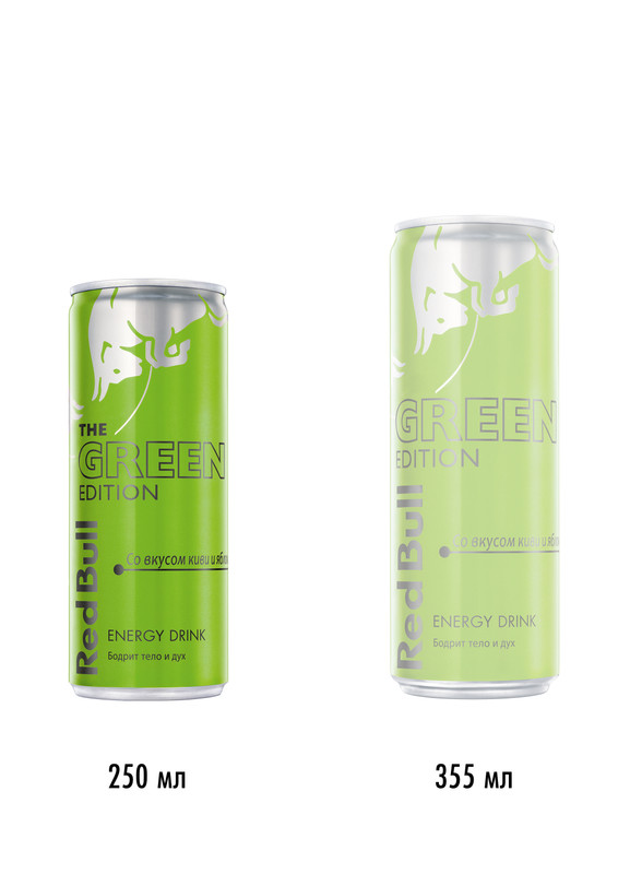 Энергетик Red Bull Green Edition безалкогольный газированный, 250мл — фото 3