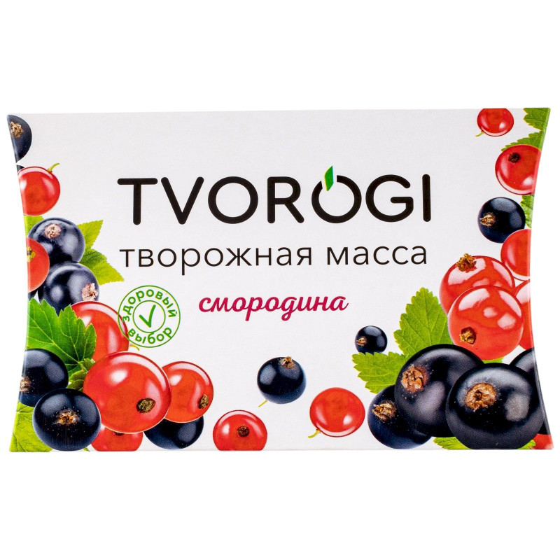 Масса творожная Tvorogi со смородиной 3.5%, 170г