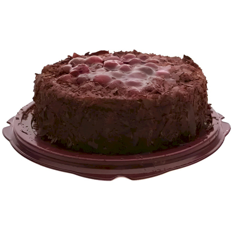 Шоколадно-вишневый торт со сливочным маскарпоне