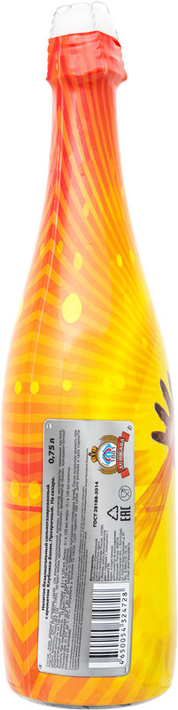 Напиток безалкогольный Держава клубника-банан газированный, 750мл — фото 1