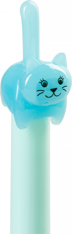 Ручка Hatber Color Cats шариковая синяя, 0.6мм — фото 7