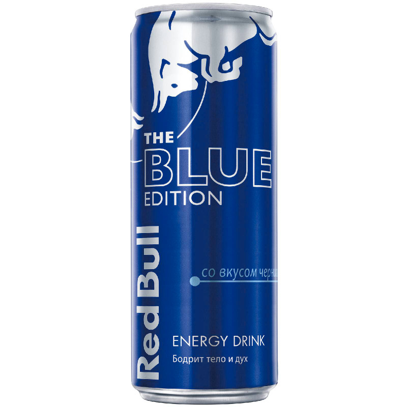 Энергетический напиток Red Bull Ред Булл черника, 355мл
