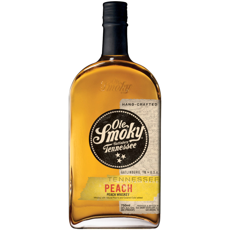 Напиток спиртной Ole Smoky Пич Виски на основе виски с ароматом персика 30%, 750мл