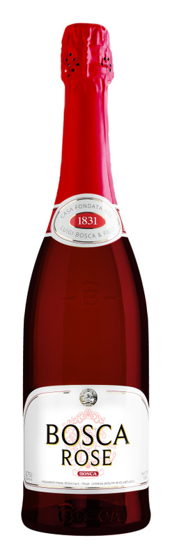 Вино игристое Bosca Розе розовое полусладкое 7.5%, 750мл — фото 1