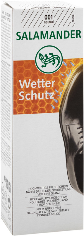 Крем для обуви Salamander Wetter Schutz нейтральный, 75мл — фото 3