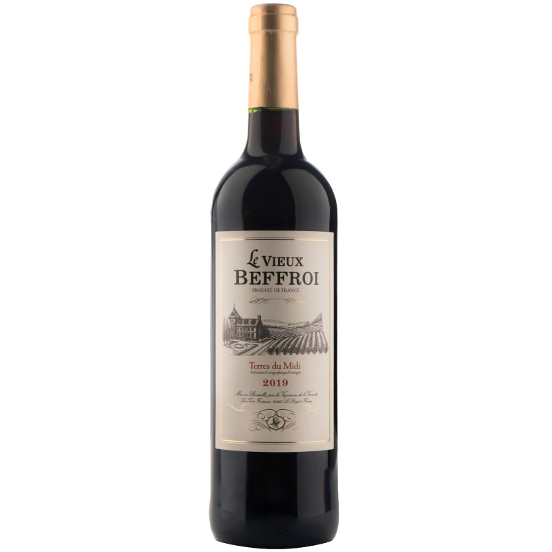 Вино Le Vieux Beffroi Terres du Midi красное сухое 12%, 750мл