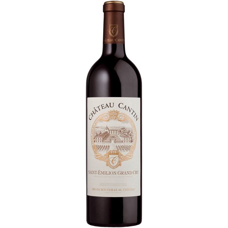 Вино Chateau Cantin красное сухое 14.5%, 750мл