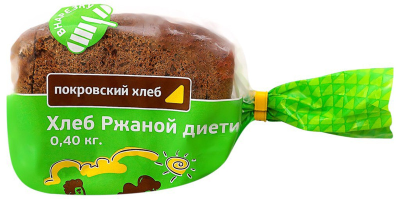 Хлеб Покровский Хлеб диетический ржаной нарезка, 400г