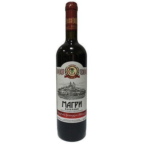 Вино Адлерский винзавод Магри Марочный красное сухое, 750мл