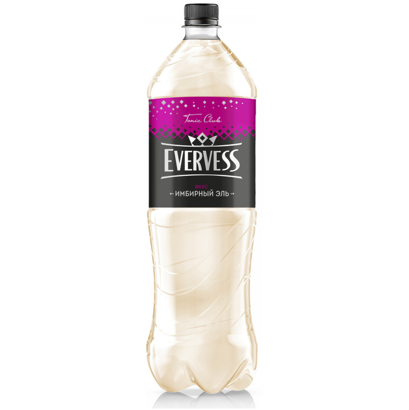 Напиток газированный Evervess Имбирный эль, 1.5л — фото 1