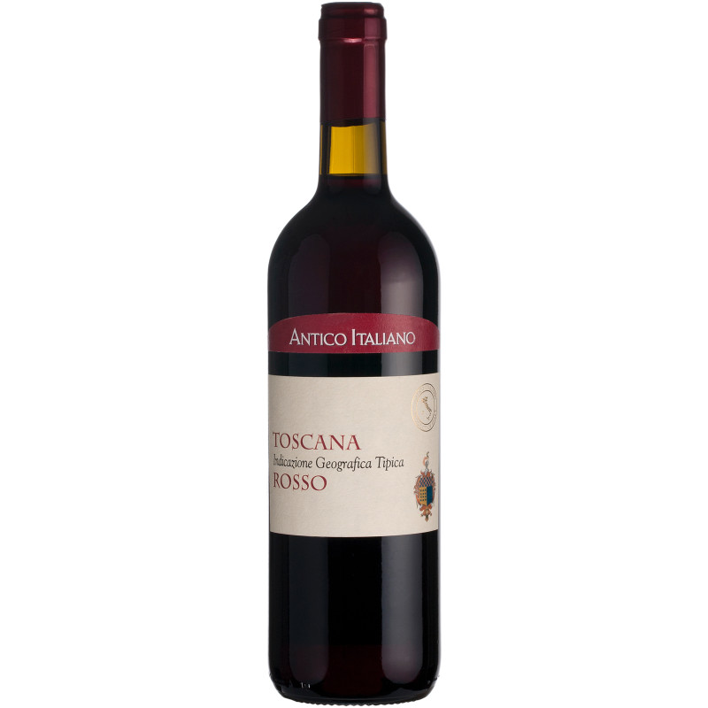 Вино Antico Italiano Rosso Toscana красное сухое 13%, 750мл