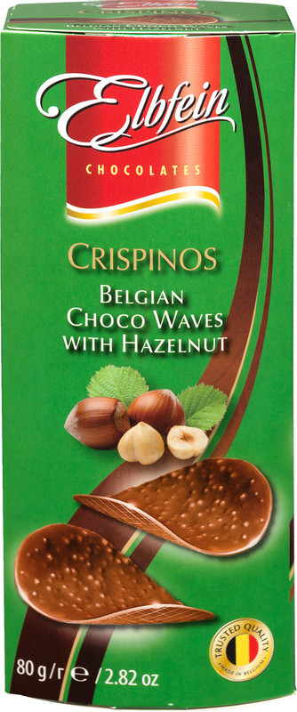 Шоколад молочный Elbfein Crispinos со вкусом лесного ореха, 80г — фото 2
