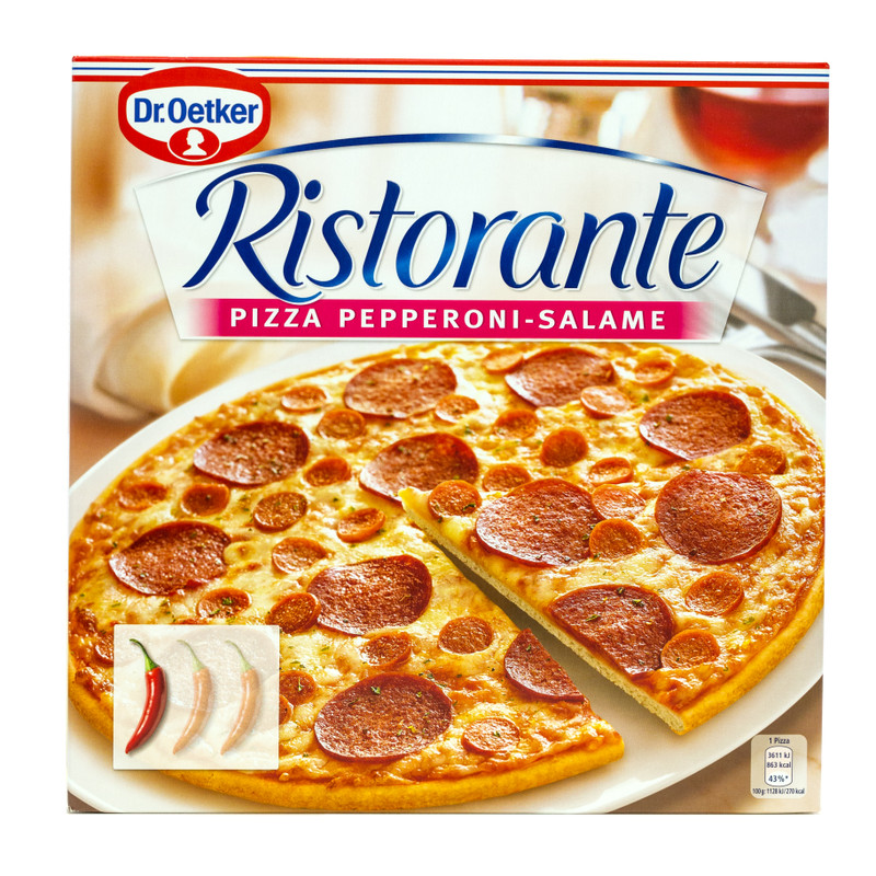 Пицца Dr.Oetk Ristorante Pepperoni-Salame Пепперони-Салями, 320г