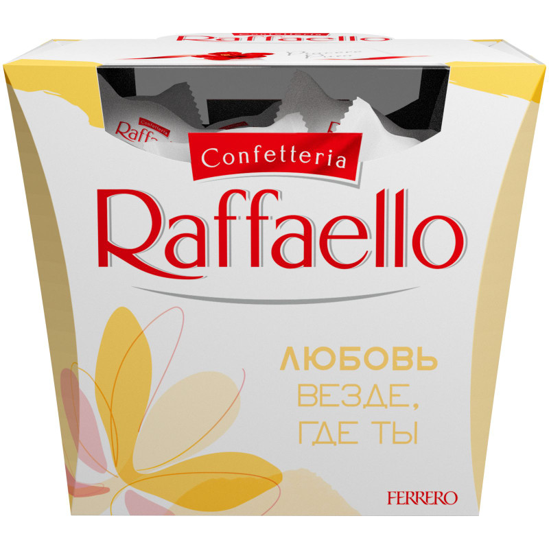 Конфеты Raffaello миндаль и кокос, 150г — фото 1