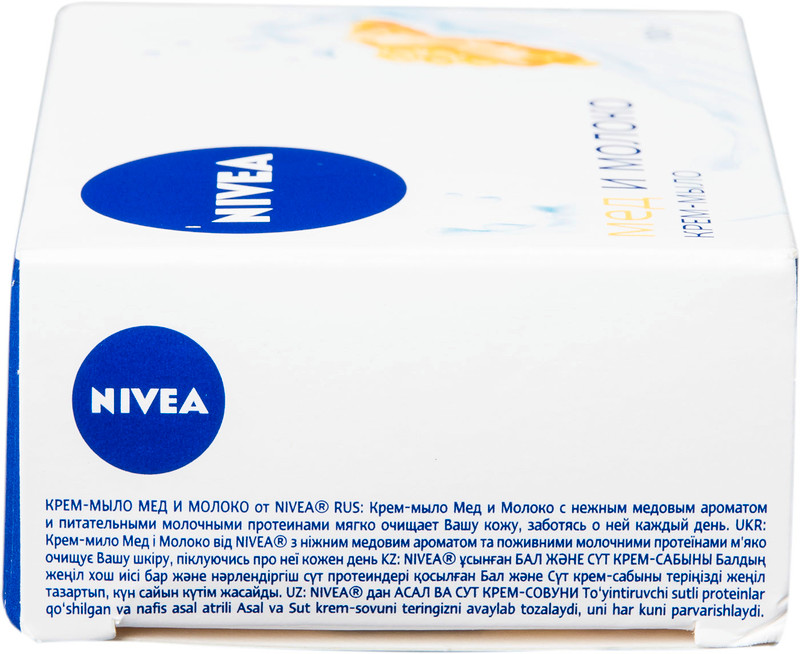Крем-мыло Nivea мёд и молоко, 100г — фото 1