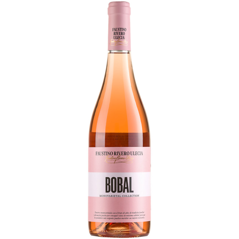 Вино Faustino Rivero Ulecia Бобаль Розе розовое сухое 12.5%, 750мл