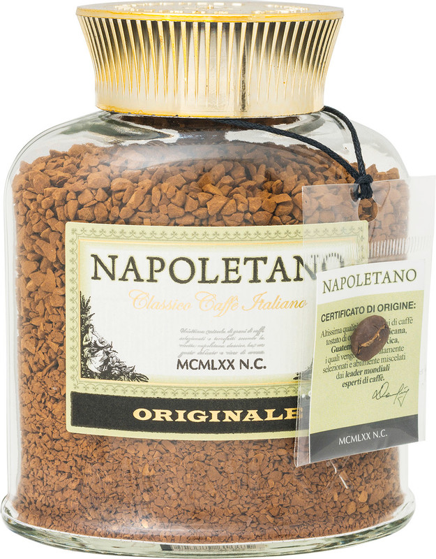 Кофе Napoletano Original растворимый сублимированный, 100г