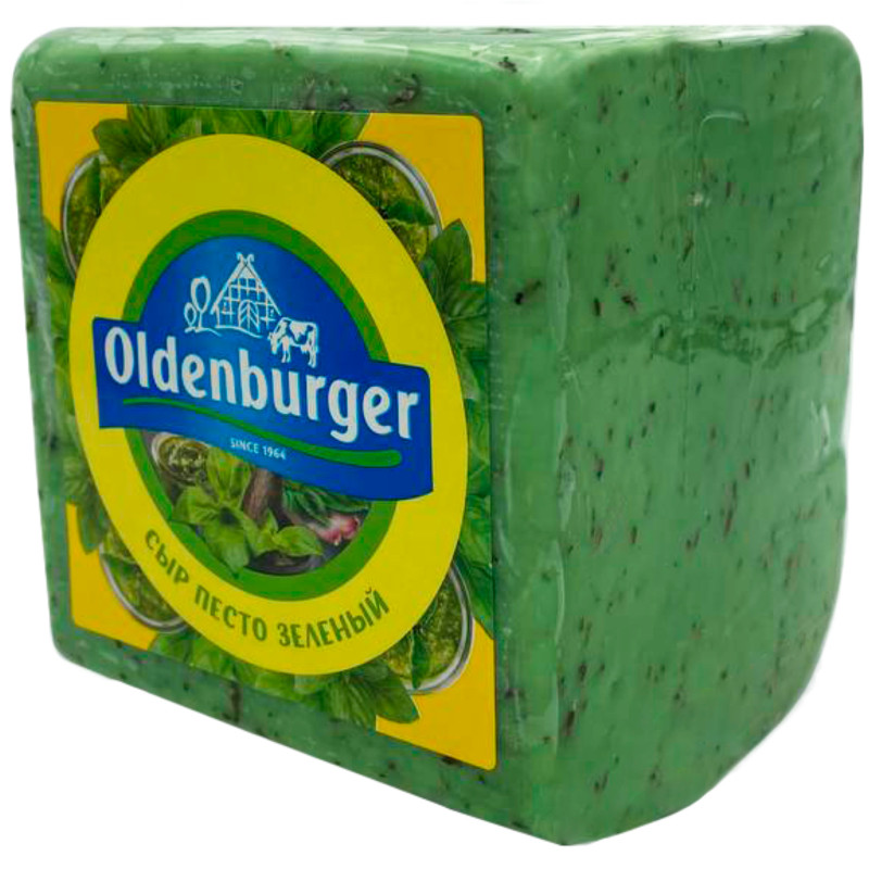 Сыр Oldenburger Песто зеленый 50% — фото 1
