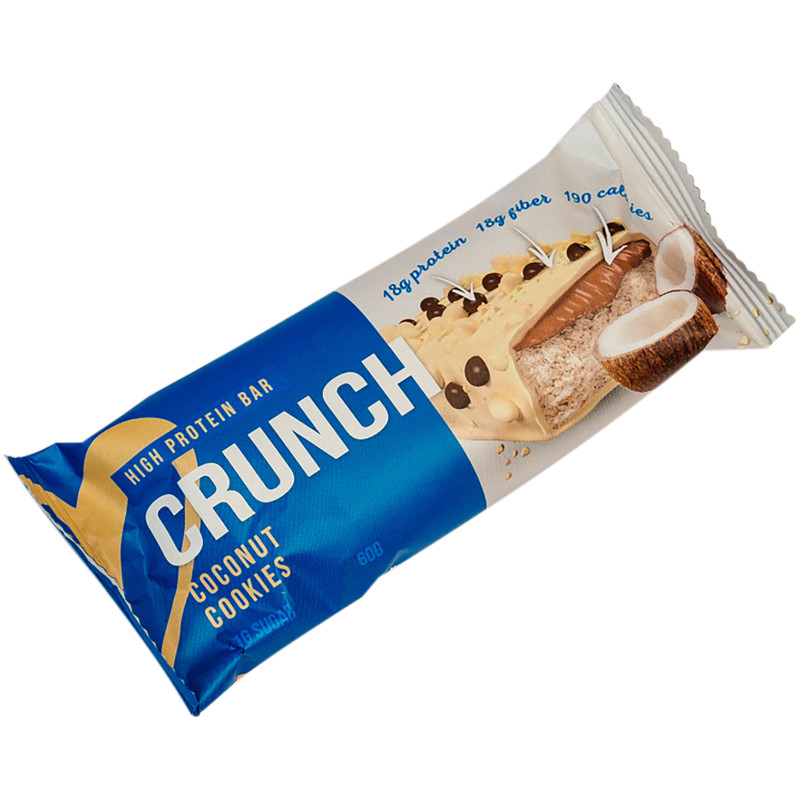 Батончик протеиновый BootyBar Crunch со вкусом Кокосовое печенье, 60г — фото 3