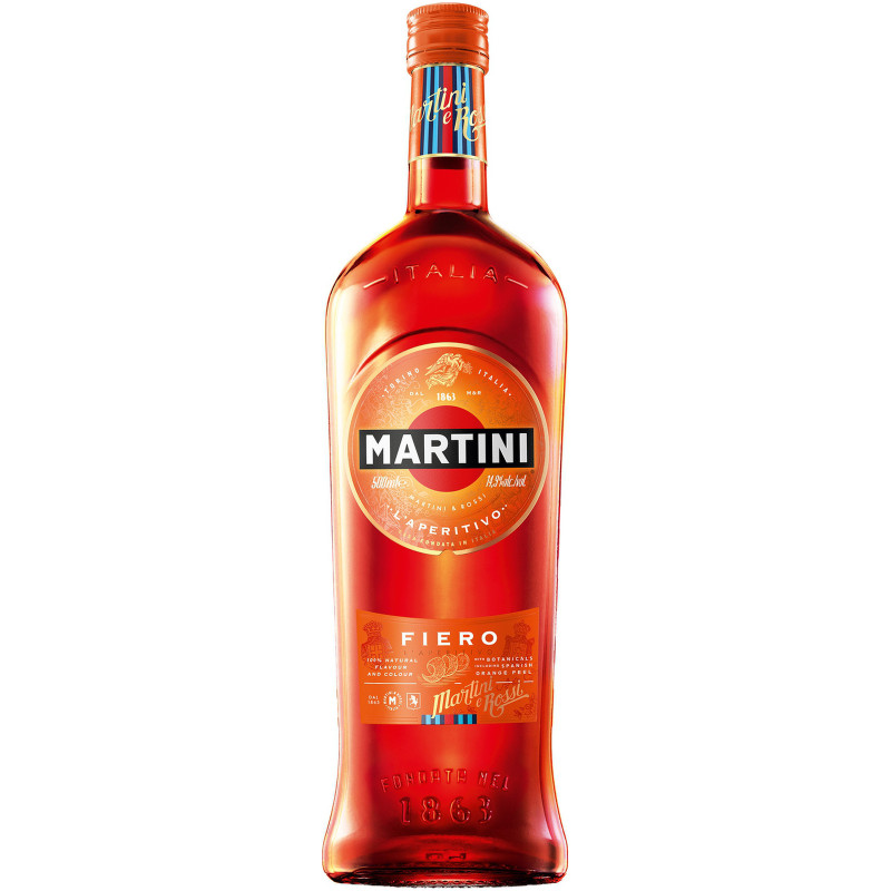 Напиток Martini Fiero красный сладкий 14, 9%, 500мл