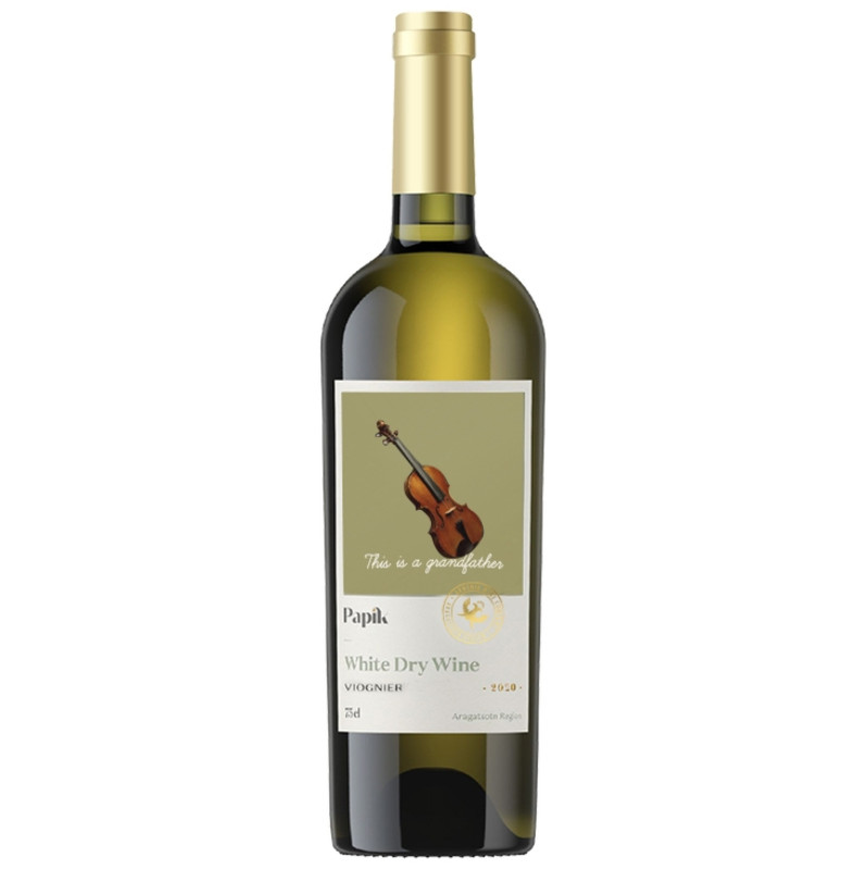 Вино Papik Viognier белое сухое 13%, 750мл