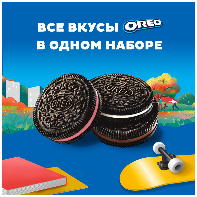 Печенье Oreo Ассорти, 342г — фото 2