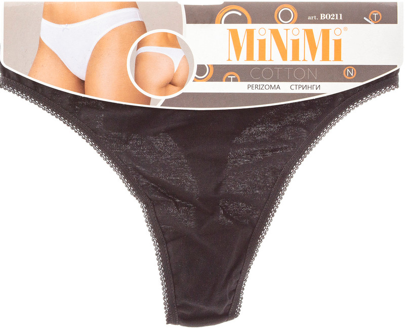 Трусы женские MiNiMi String Bianco BO211 42-52 (XS-XXL) в ассортименте -  купить с доставкой в Самаре в Перекрёстке