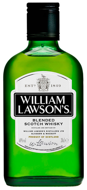Виски William Lawsons 40%, 200мл