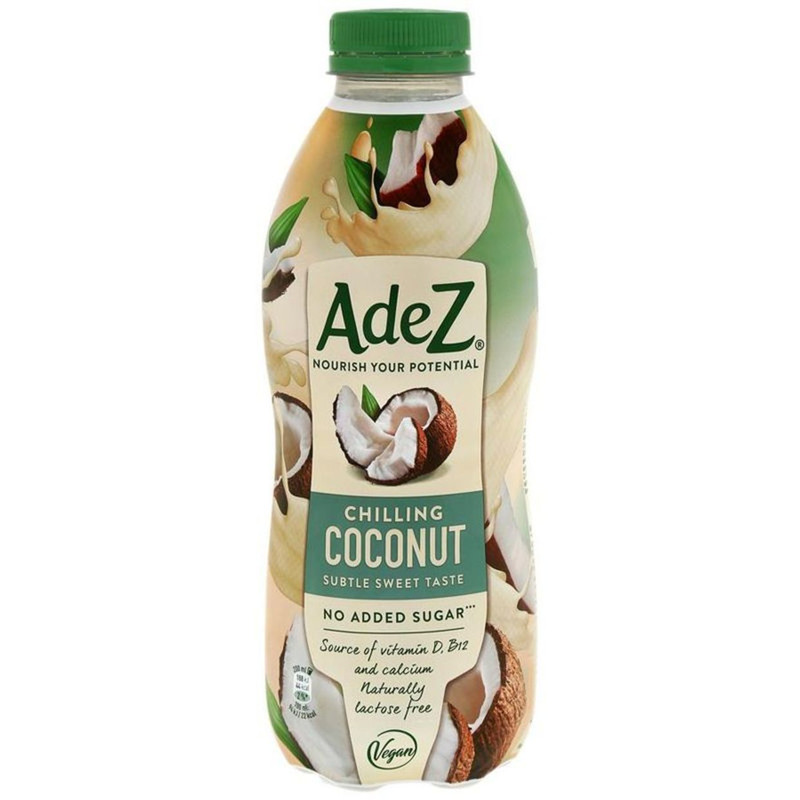 Напиток AdeZ Освежающий кокос обогащённый кальцием и витаминами ультрапастеризованный, 800мл — фото 1