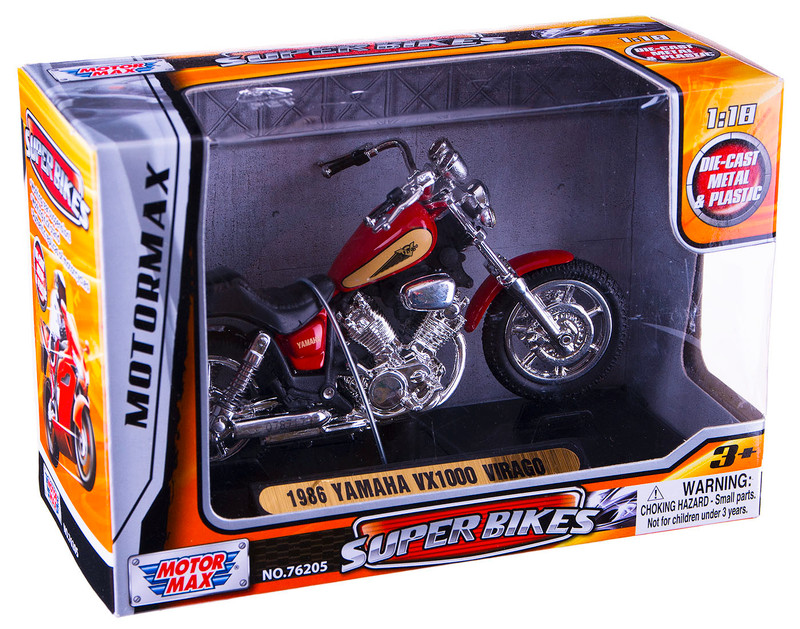 Мотоцикл Motormax Super Bikes Yamaha VX1000 Virago 76205
