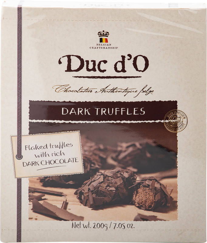 Конфеты Duc dO Dark Truffles из горького шоколада, 200г