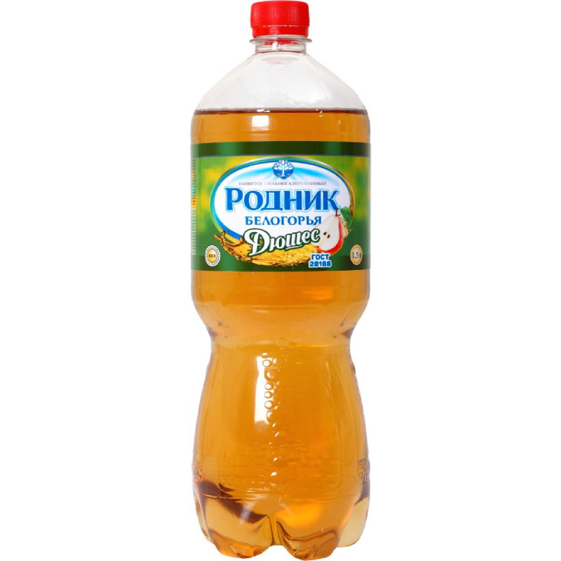 Напиток безалкогольный Родник Белогорья Дюшес, 1.5л
