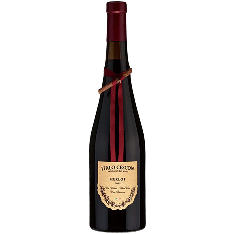 Вино Italo Cescon Merlot Piave DOC красное сухое 12%, 750мл