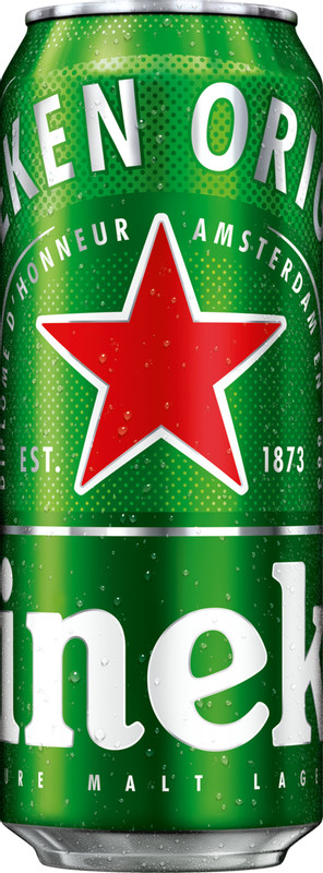 Пиво Heineken светлое 4.8%, 430мл