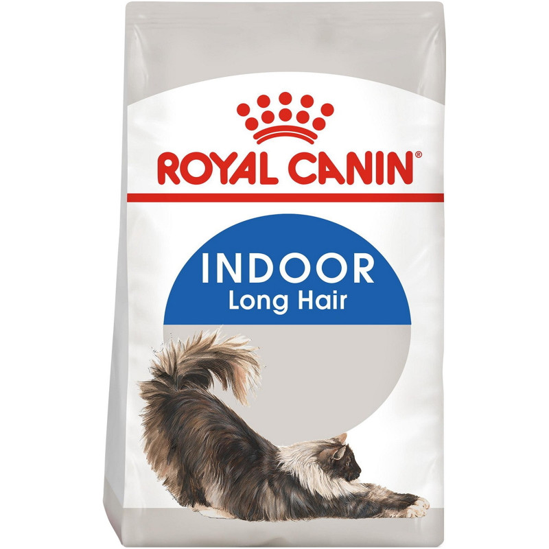 Сухой корм Royal Canin Indoor Long Hair с птицей для домашних длинношерстных кошек, 2кг — фото 2