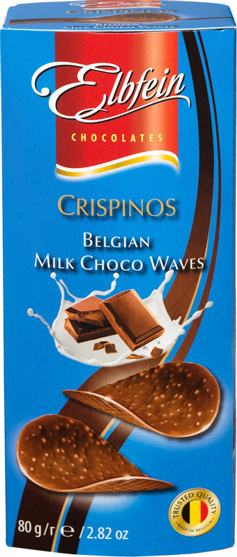 Шоколад молочный Elbfein Crispinos, 80г — фото 3