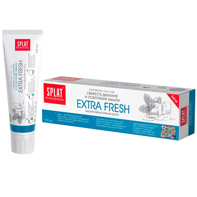 Зубная паста Splat Professional Extra Fresh, 100мл — фото 2