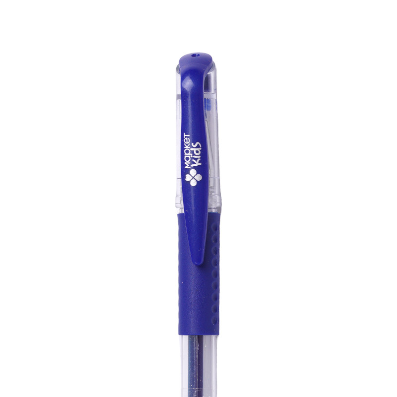 Ручка гелевая цвет синий Маркет Kids — фото 1